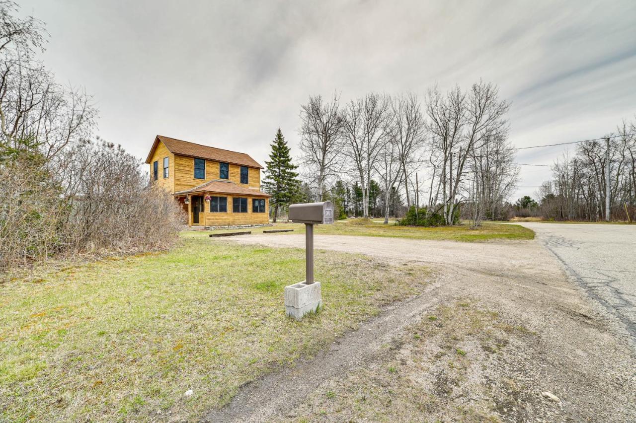 Mackinaw City Getaway - 3 Mi To City Beach! Exterior foto